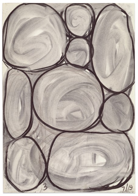 Untitled, 1954
Charcoal on paper
17 3/8 &amp;times; 12 1/8 in. (44.1 &amp;times; 30.8 cm)