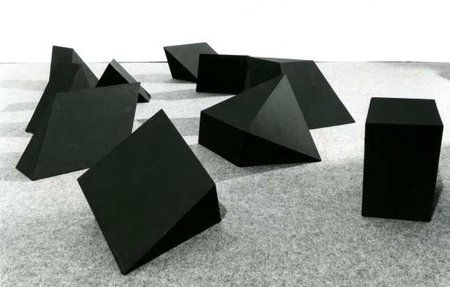 Ten Elements
Plywood, painted black