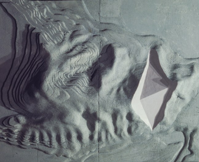 Styrofoam, green
3 &amp;times; 24 &amp;times; 28 in. (7.6 &amp;times; 61 &amp;times; 71.1 cm)