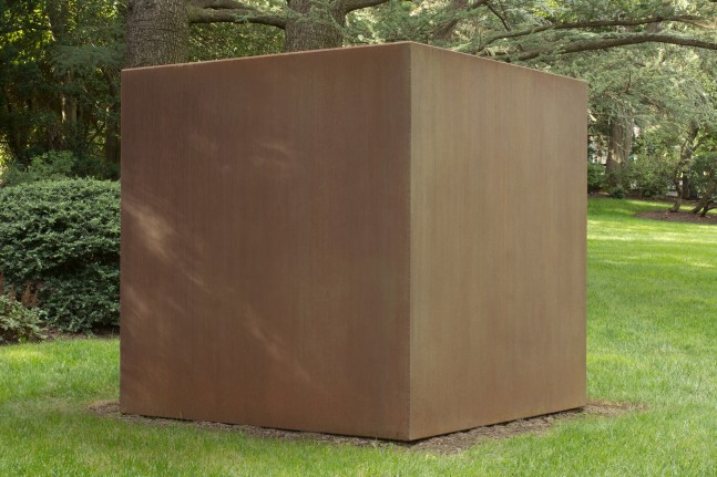 Steel, oiled finish
6 &amp;times; 6 &amp;times; 6 ft. (182.9 &amp;times; 182.9 &amp;times; 182.9 cm), edition 3/3
Philadelphia Museum of Art