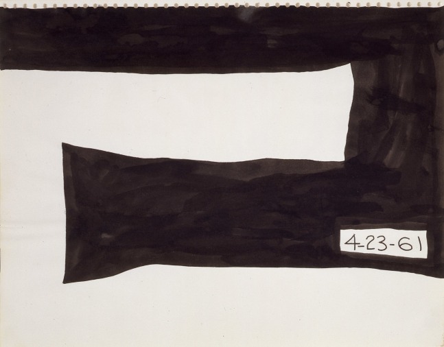 Untitled, 1961
Ink on paper
11 &amp;times; 13 7/8 in. (27.9 &amp;times; 35.2 cm)