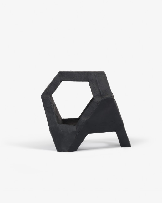 Card stock, painted black
71&amp;frasl;4 x 8 x 8 in.&amp;nbsp;(18.4 &amp;times; 20.3 &amp;times; 20.3 cm)