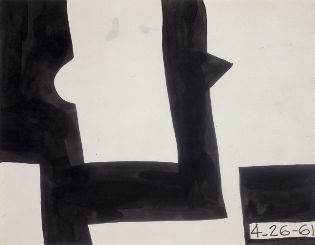 Untitled, 1961
Ink on paper
8 3/8 &amp;times; 10 7/8 in. (21.3 &amp;times; 27.6 cm)
The Musem of Modern Art