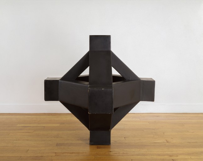 Cardboard model, painted black
32 &amp;times; 32 &amp;times; 32 in. (81.3 &amp;times; 81.3 &amp;times; 81.3 cm)