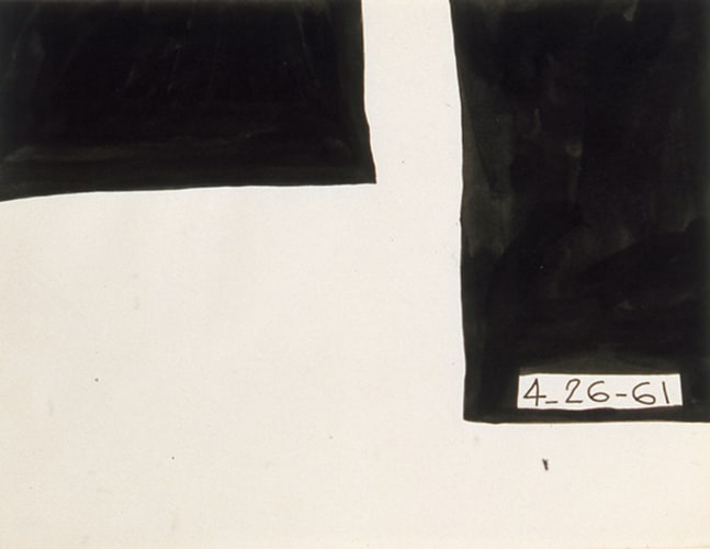 Untitled, 1961
Ink on paper
8 3/8 &amp;times; 10 7/8 in. (21.3 &amp;times; 27.6 cm)
Whitney Museum of American Art