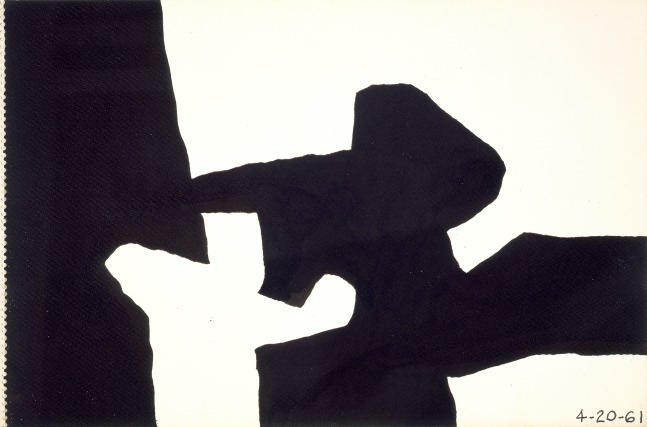 Untitled, 1961
Ink on paper
11 3/4 &amp;times; 17 11/16 in. (29.8 &amp;times; 44.9 cm)