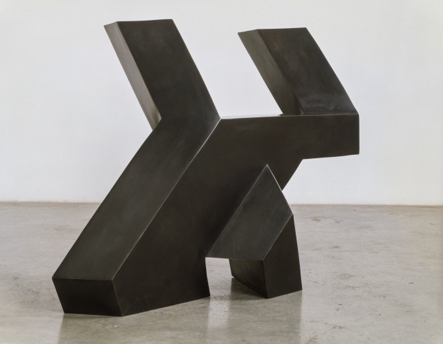 Cast bronze, black patina
221&amp;frasl;2 &amp;times; 28 &amp;times; 16 in. (57.2 &amp;times; 71.1 &amp;times; 40.6 cm), edition 6/9
Private collection