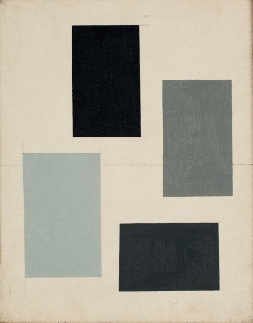 Untitled, ca. 1934&amp;ndash;36
Oil and pencil on canvas board
10 &amp;times; 8 in. (25.4 &amp;times; 20.3 cm)