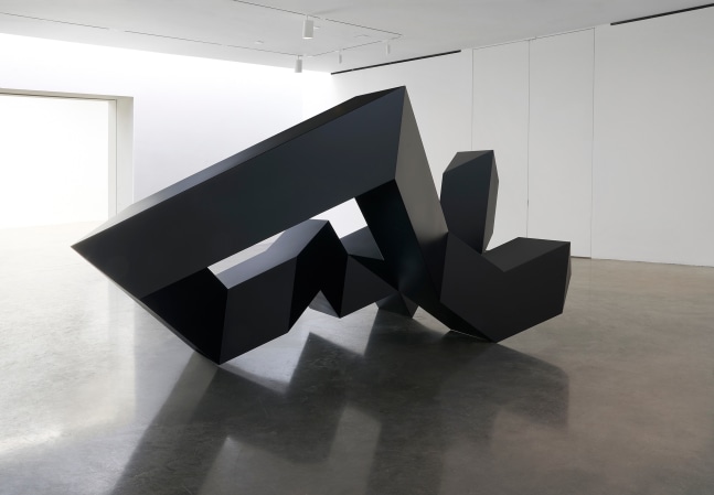 Aluminum, painted black
6 ft. 8 in. &amp;times; 16 ft. 2 1/4 in. &amp;times; 8 ft. 9 1/2 in. (203.2 &amp;times; 493.4 &amp;times; 268 cm), edition AP
Private collection