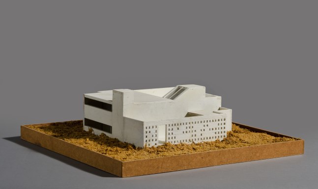 Painted wood with masonite base
6 &amp;times; 18 5/8 &amp;times; 18 5/8 in. (15.2 &amp;times; 47.3 &amp;times; 47.3 cm)
