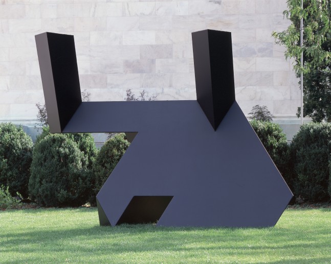Steel, painted black
11 ft. 6 in. &amp;times; 15 ft. &amp;times; 7 ft. 4 in. (350.5 &amp;times; 457.2 &amp;times; 223.5 cm), edition 3/3
Toledo Museum of Art, OH