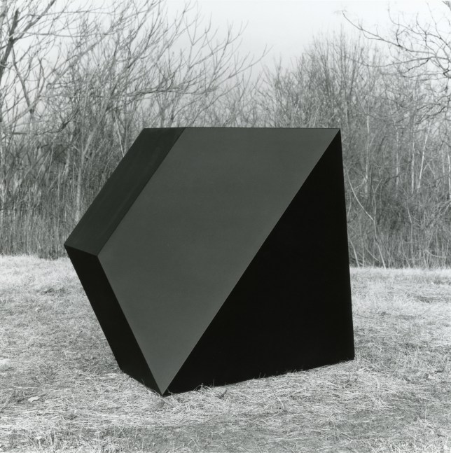 For P.C.
Welded bronze, black patina
5 ft. 5 in. &amp;times; 6 ft. 8 in. &amp;times; 5 ft. 9 in. (165.1 &amp;times; 203.2 &amp;times; 175.3 cm), edition 3/6
Kunstsammlung Nordrhein-Westfalen, D&amp;uuml;sseldorf
Dedication: Peter Clarke