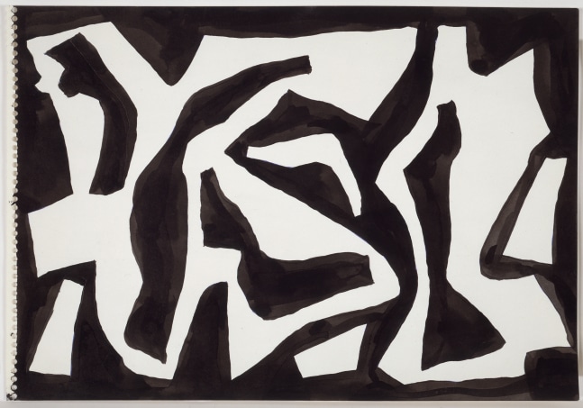 Untitled, 1970
Ink on paper
9 &amp;times; 12 15/16 in. (22.9 &amp;times; 32.9 cm)