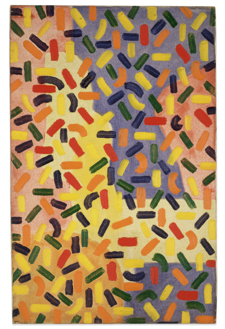 Untitled, ca. 1950
Oil on canvas
20 &amp;times; 13 in. (50.8 &amp;times; 33 cm)