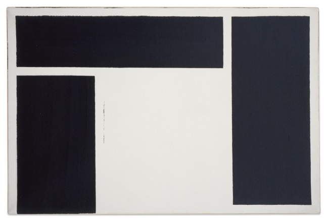 Untitled, 1962&amp;ndash;63
Oil on canvas
24 &amp;times; 36 in. (61 &amp;times; 91.4 cm)