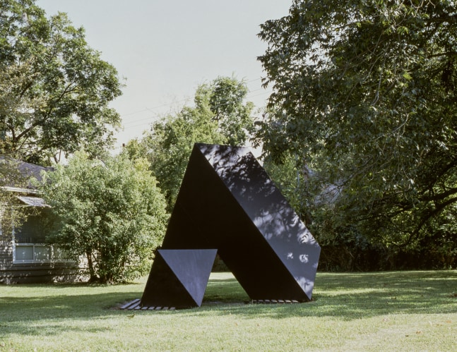 Steel, painted black
11 ft. 5 in. &amp;times; 14 ft. &amp;times; 13 ft. 4 1/2 in. (348 &amp;times; 426.7 &amp;times; 407.7 cm), edition 1/3
The Menil Collection, Houston, TX