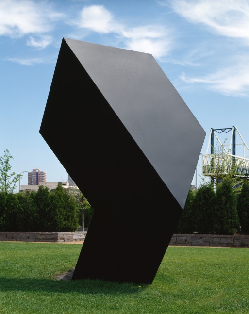 Cor-Ten steel, painted black
11 ft. 6 in. &amp;times; 7 ft. 6 in. &amp;times; 11 ft. 6 in. (350.5 &amp;times; 228.6 &amp;times; 350.5 cm), edition 2/3
Walker Art Center, Minneapolis, MN