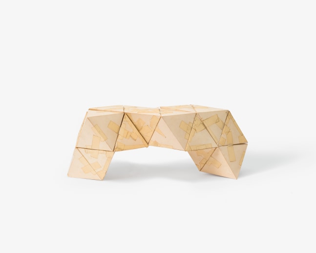 Card stock
63&amp;frasl;4 &amp;times; 183&amp;frasl;4&amp;nbsp;&amp;times; 7 in. (17.1 &amp;times; 47.6 &amp;times; 17.8 cm)
Untitled (Atlanta) began as a horizontal composition, Untitled (Low Bridge), but only when it was set vertically did the artist decide to have it fabricated.&amp;nbsp;