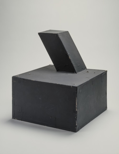 Cardboard model, painted black
12 x 101&amp;frasl;2&amp;nbsp;x 101&amp;frasl;2&amp;nbsp;in.&amp;nbsp;(30.5 &amp;times; 26.7 &amp;times; 26.7 cm)