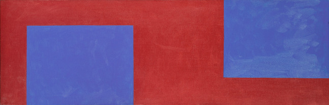 Untitled, 1962
Oil on canvas
16 1/8 &amp;times; 49 5/8 in. (41 &amp;times; 126 cm)
The Newark Museum of Art