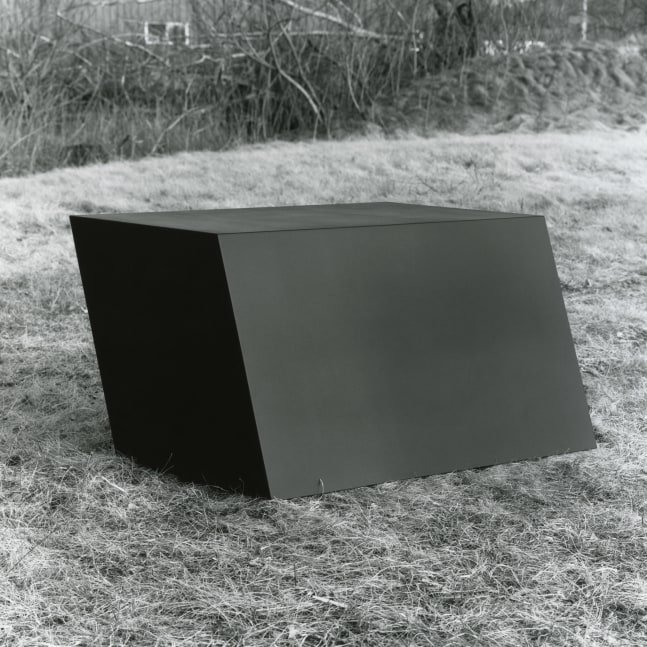 For J.W.
Welded bronze, black patina
33 in. &amp;times; 5 ft. &amp;times; 3 ft. 10 in. (83.8 &amp;times; 152.4 &amp;times; 116.8 cm),&amp;nbsp;edition 2/6
Cantor Center for the Visual Arts, Stanford University
Dedication: John Wisnosky