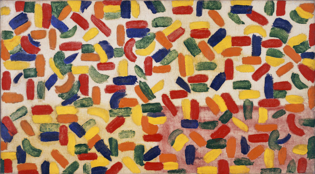Untitled, ca. 1950
Oil on canvas
10 &amp;times; 18 1/8 in. (25.4 &amp;times; 46 cm)
