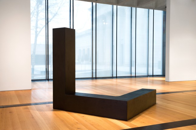 Steel, oiled finish
6 ft. 8 in. x 6 ft. 8 in. x 6 ft. 8 in.&amp;nbsp;(203.2 &amp;times; 203.2 &amp;times; 203.2 cm), edition 2/3
Saint Louis Art Museum, MO