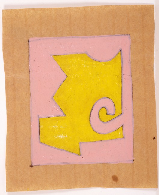 Untitled, ca. 1960s
Gouache on paper
6 &amp;times; 5 in. (15.2 &amp;times; 12.7 cm)