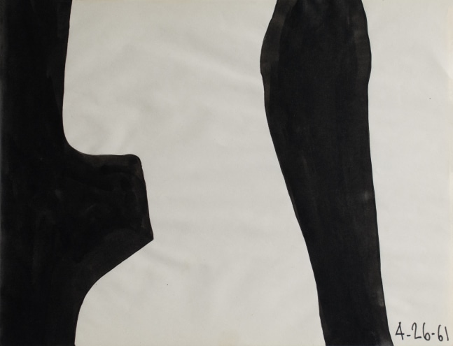 Untitled, 1961
Ink on paper
8 3/8 &amp;times; 10 7/8 in. (21.3 &amp;times; 27.6 cm)