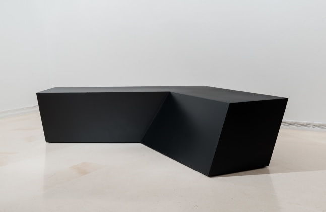 Welded bronze, black patina
33 in. &amp;times; 13 ft. 6 in. &amp;times; 6 ft. 8 in. (83.8 &amp;times; 411.5 &amp;times; 203.2 cm), edition 2/6
&amp;nbsp;
