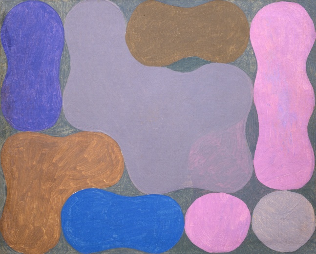 Untitled, 1953&amp;ndash;54
Oil on board
15 3/4 &amp;times; 19 1/2 in. (40 &amp;times; 49.5 cm)