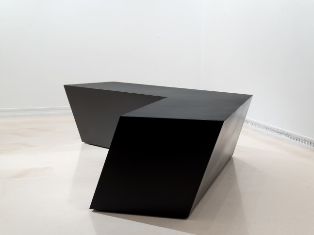 Welded bronze, black patinia
33 in. &amp;times; 13 ft. 6 in. &amp;times; 6 ft. 8 in. (83.8 &amp;times; 411.5 &amp;times; 203.2 cm), edition 2/6
