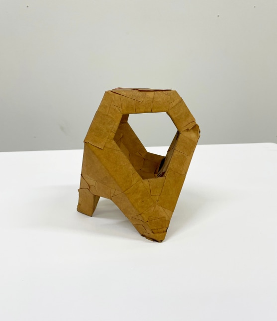 Pencil on paper with tape
53&amp;frasl;4 &amp;times; 51&amp;frasl;2 &amp;times; 6 in.&amp;nbsp;(14.6 &amp;times; 14 &amp;times; 15.2 cm)