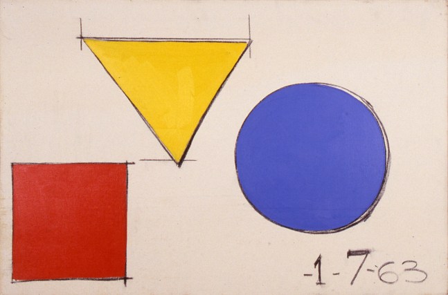 Untitled, 1963
Oil on canvas
24 &amp;times; 36 in. (61 &amp;times; 91.4 cm)