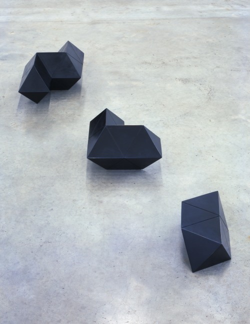 Cast bronze, black patina
Unit 1: 5 1/8 &amp;times; 14 &amp;times; 7 1/2 in. (13 &amp;times; 35.6 &amp;times; 19.1 cm)
Unit 2: 10 &amp;times; 13 1/2 &amp;times; 13 1/2 in. (25.4 &amp;times; 34.3 &amp;times; 34.3 cm)
Unit 3: 10 &amp;times; 21 &amp;times; 13 1/2 in. (25.4 &amp;times; 53.3 &amp;times; 34.3 cm)
Edition 6/6
Private collection