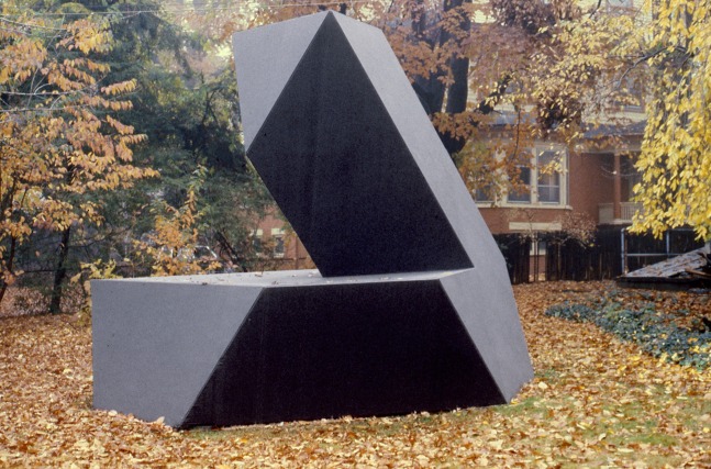 Plywood, painted black
11 ft. 4 in. &amp;times; 14 ft. &amp;times; 8 ft. (345.4 &amp;times; 426.7 &amp;times; 243.8 cm)