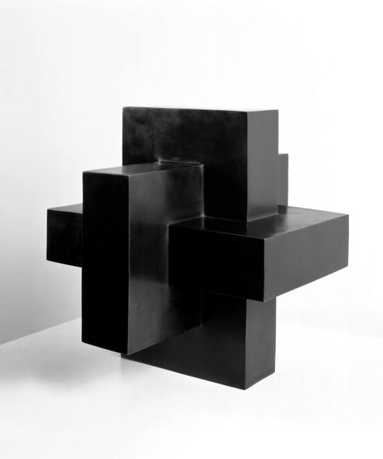 Cast bronze, black patina
16 1/2 &amp;times; 16 1/2 &amp;times; 16 1/2 in. (41.9 &amp;times; 41.9 &amp;times; 41.9 cm), edition 5/9
Sheldon Museum of Art at the University of Iowa, Lincoln, NB