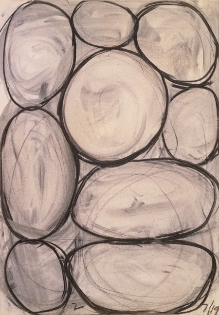 Untitled, 1954
Charcoal on paper
17 3/8 &amp;times; 12 1/8 in. (44.1 &amp;times; 30.8 cm)