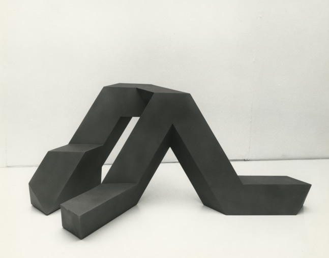Vapor-blased stainless steel
13 3/4 &amp;times; 32 &amp;times; 22 in. (34.9 &amp;times; 81.3 &amp;times; 55.9 cm), edition 3/5
New Jersey State Museum, Trenton