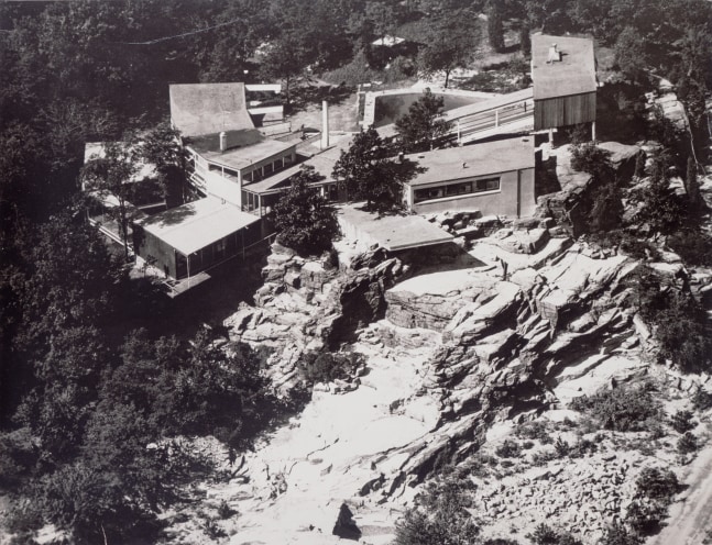 Aerial view, 1950s
