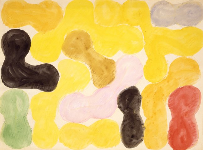 Untitled, 1954
Watercolor on paper
14 &amp;times; 18 7/8 in. (35.6 &amp;times; 47.9 cm)