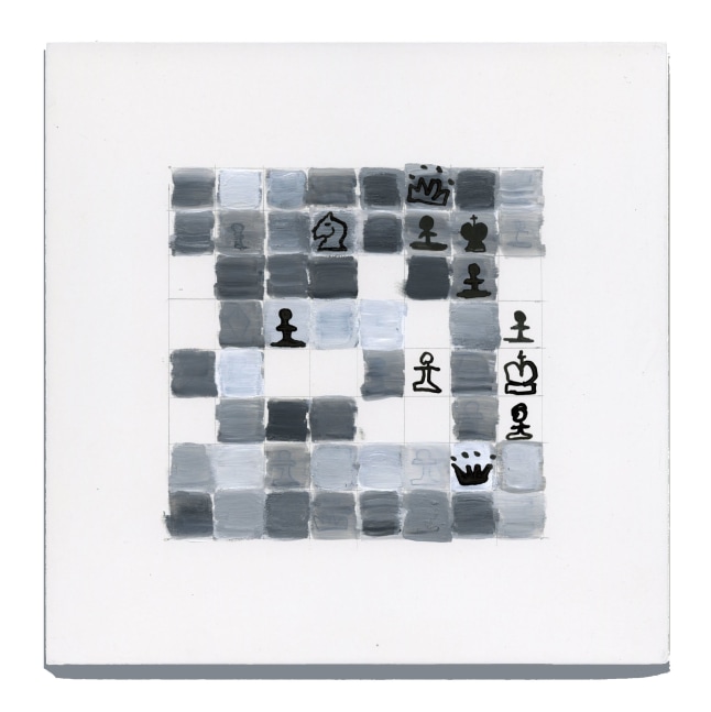 end chessboard - Magnus Carlsen vs. Ian Nepomniachtchi. 02/26/22