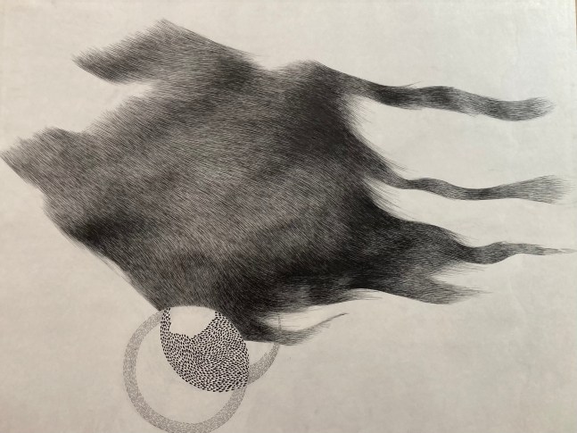 abstract drawing in ink