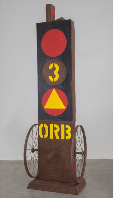 Orb

1960, cast 1991

Painted bronze

60 13/16 &amp;times; 17 1/2 &amp;times; 18 1/2 in. (154.4 &amp;times; 44.5 &amp;times; 47 cm)

Edition of eight plus two artist proofs.

&amp;nbsp;

Photo: Courtesy of Walla Walla Foundry, Washington; Artwork: &amp;copy; Morgan Art Foundation Ltd./Artists Rights Society (ARS), NY