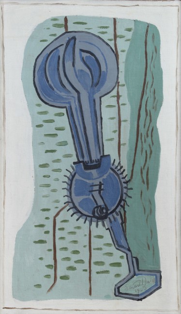 Stuart Davis, Egg Beater, 1923, oil on canvas, 37 x 21 3/4 inches