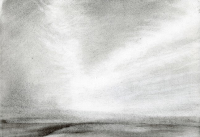 Emily Nelligan,&amp;nbsp;20 Aug 95 (1), 1995 charcoal on paper,&amp;nbsp;7 1/4 x 10 1/2 inches