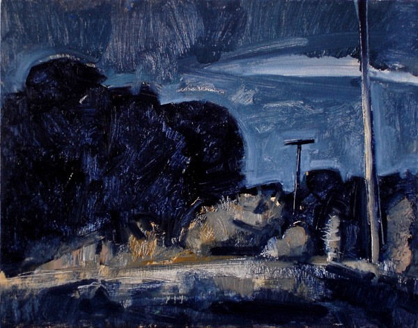 Jeff Epstein,&amp;nbsp;South End, Rockand, ME,&amp;nbsp;2008, oil on panel, 11 x 14 inches