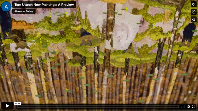 Tom Uttech New Paintings: A Preview Exhibition Video