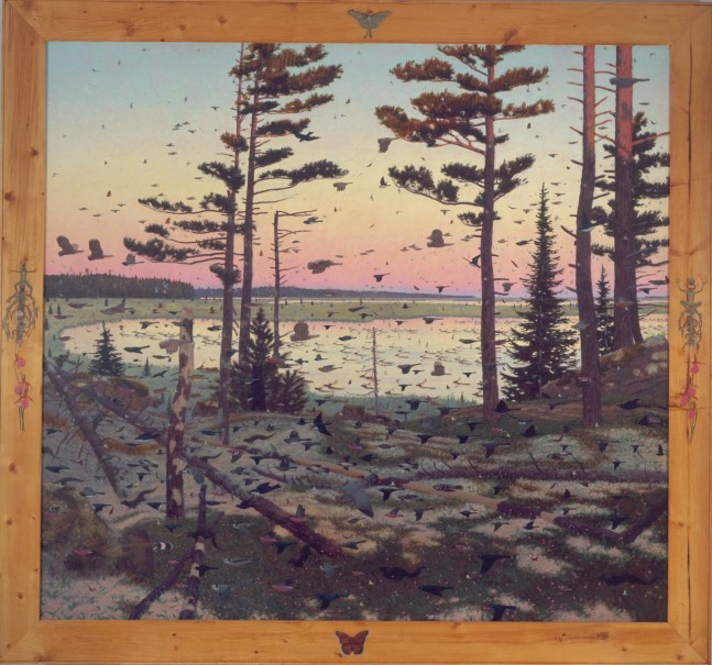 Ishpiming, 2006, oil on linen, 51 x 61 inches