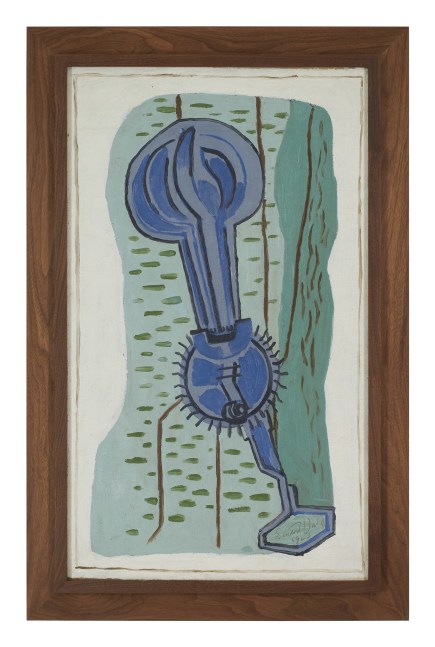 Stuart Davis, Egg Beater, 1923, oil on canvas, 37 x 21 3/4 inches
